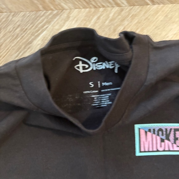 NWOT Black Disney Mickey Mouse Graphic T-Shirt - Picture 4 of 5